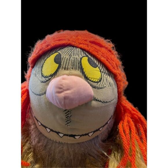 Wild Things Kids Orange Where the Wild Things Are Sipi 1980s Plush Toy - Picture 9 of 12
